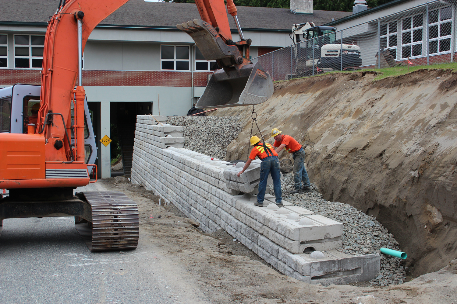 Cinder Block Retaining Walls Construction | MyCoffeepot.Org
